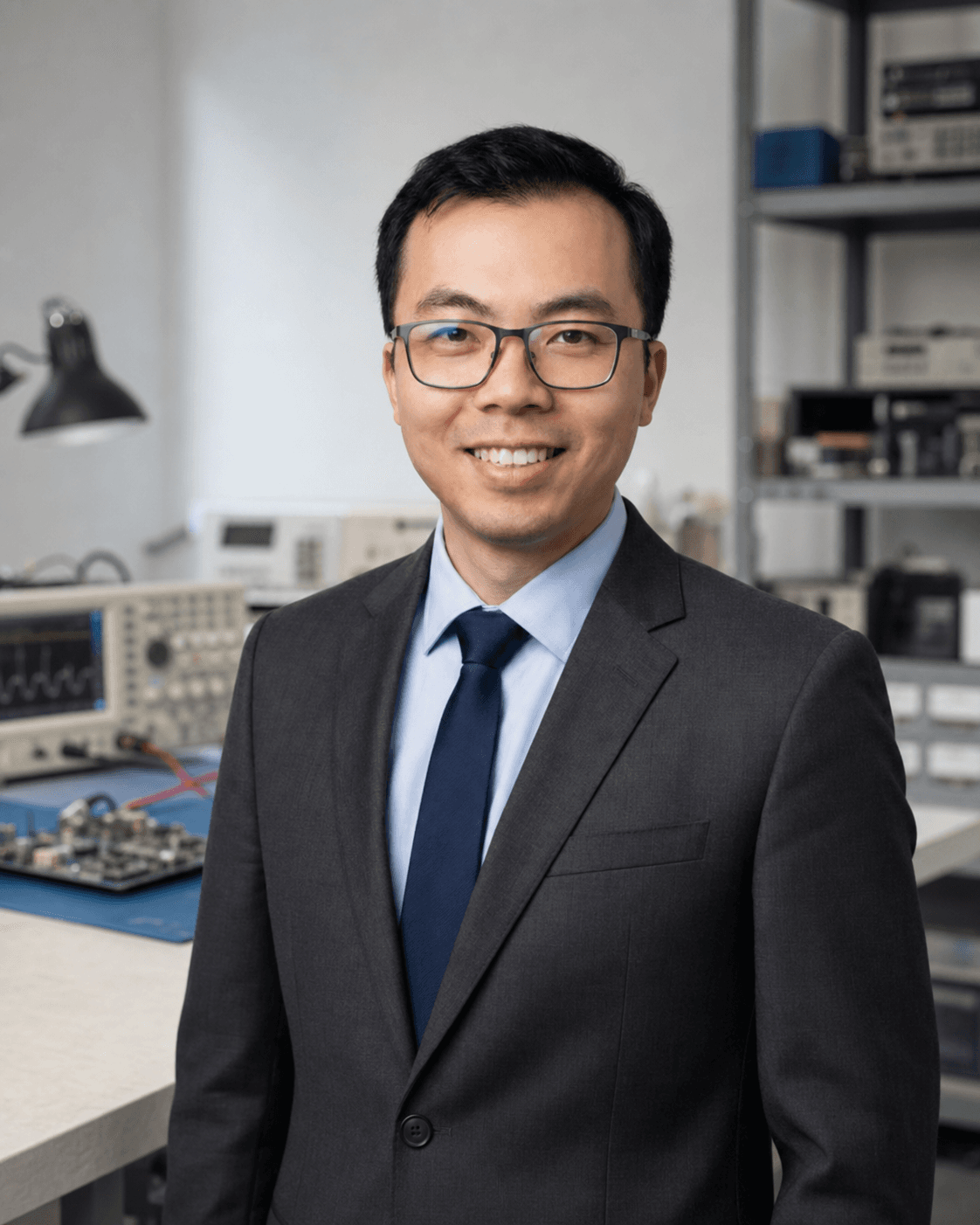 Portrait of An Dao, embedded systems engineer behind Taktflow Systems